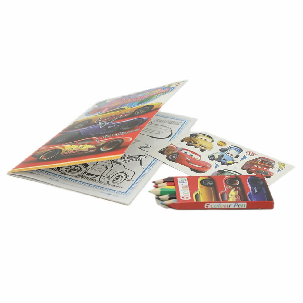Stationary Set 015 (0S1-JG1) - Red, Kids, Pencil Boxes And Stationery Sets, Chase Value, Chase Value