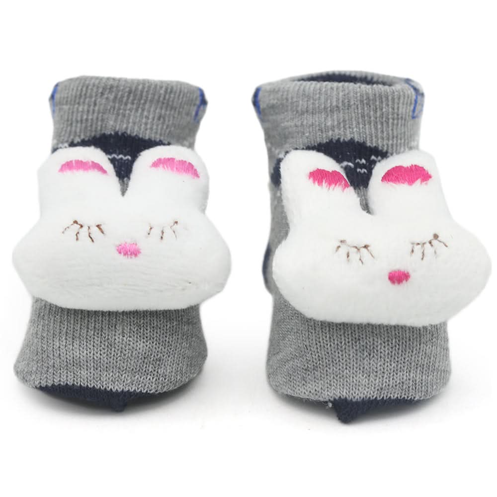 Baby Socks Booties - Grey, Kids, NB Shoes And Socks, Chase Value, Chase Value