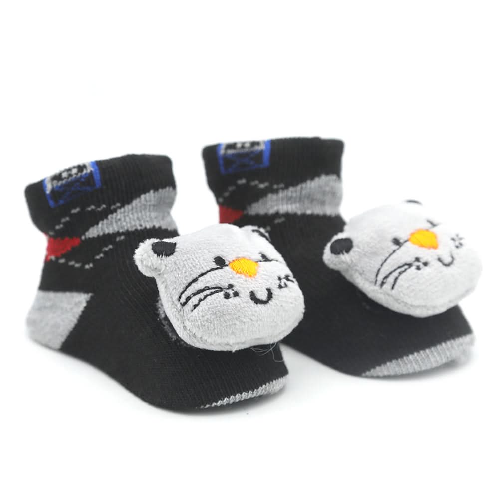 Baby Socks Booties - Black, Kids, NB Shoes And Socks, Chase Value, Chase Value