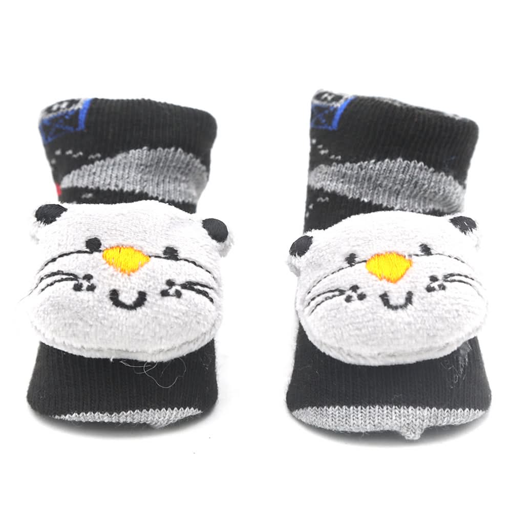 Baby Socks Booties - Black, Kids, NB Shoes And Socks, Chase Value, Chase Value