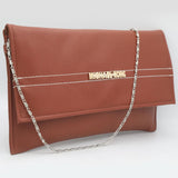 Women's Clutch Kam-2057 - Brown, Women, Clutches, Chase Value, Chase Value