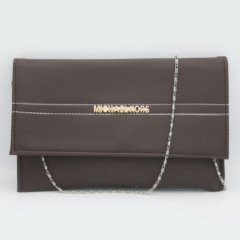 Women's Clutch Kam-2057 - Dark Brown, Women, Clutches, Chase Value, Chase Value