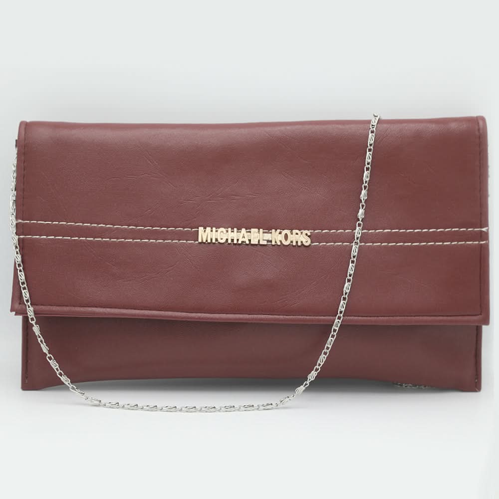 Women's Clutch Kam-2057 - Maroon, Women, Clutches, Chase Value, Chase Value