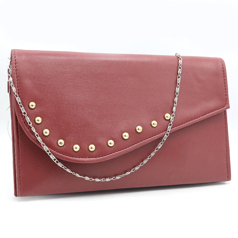 Women's Clutch 2055 - Maroon, Women, Clutches, Chase Value, Chase Value