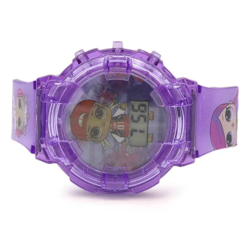 Kids Digital Light Watch - Purple, Kids, Boys Watches, Chase Value, Chase Value