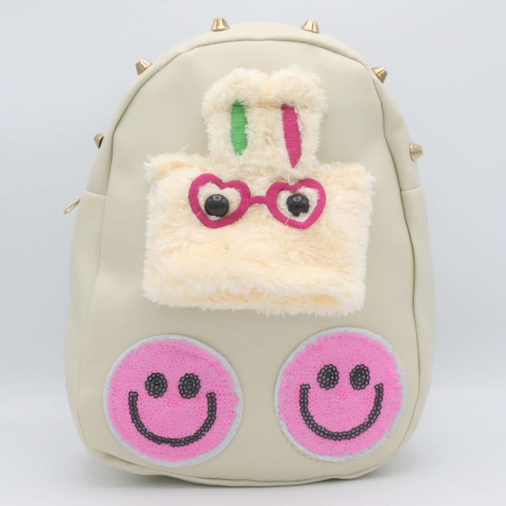 Girls Backpack 7572-C - Off White, Kids, School And Laptop Bags, Chase Value, Chase Value
