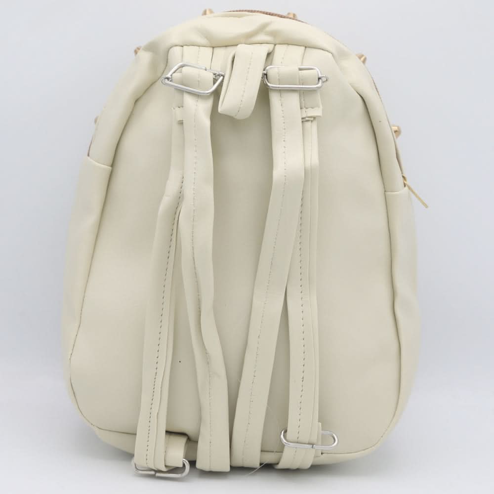 Girls Backpack 7572-C - Off White, Kids, School And Laptop Bags, Chase Value, Chase Value