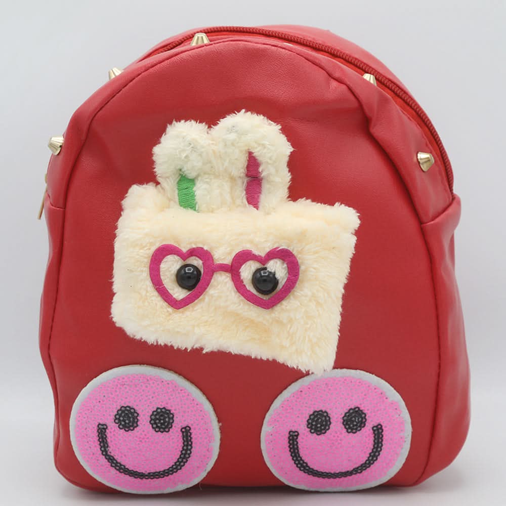 Girls Backpack 7572-C - Red, Kids, School And Laptop Bags, Chase Value, Chase Value