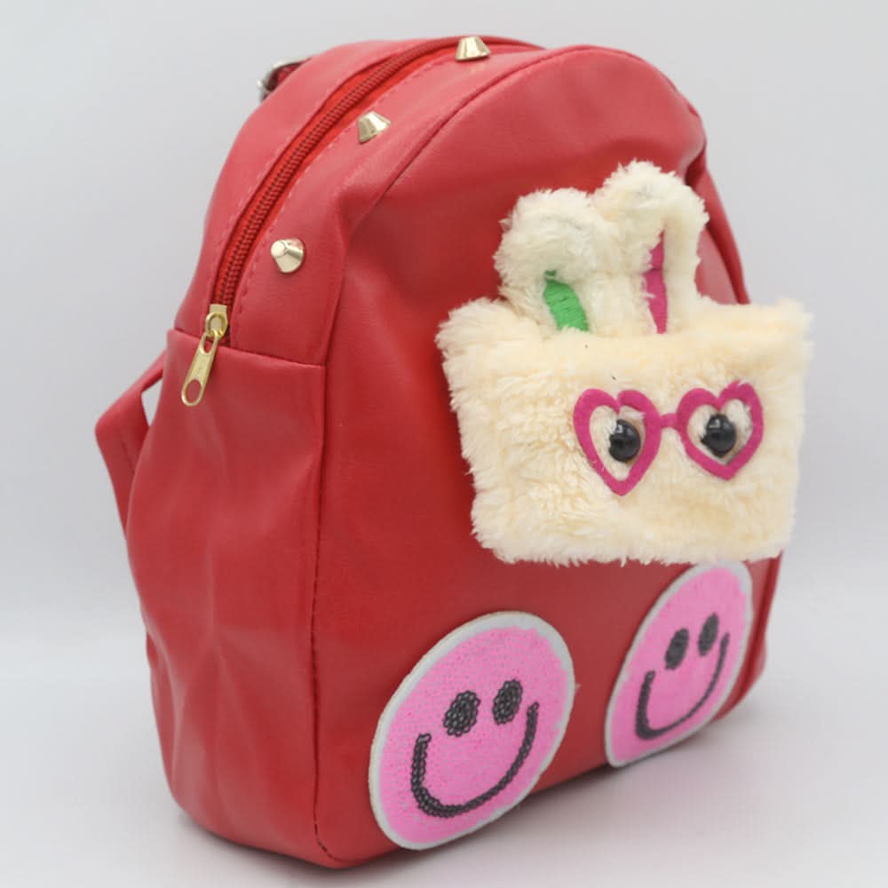 Girls Backpack 7572-C - Red, Kids, School And Laptop Bags, Chase Value, Chase Value
