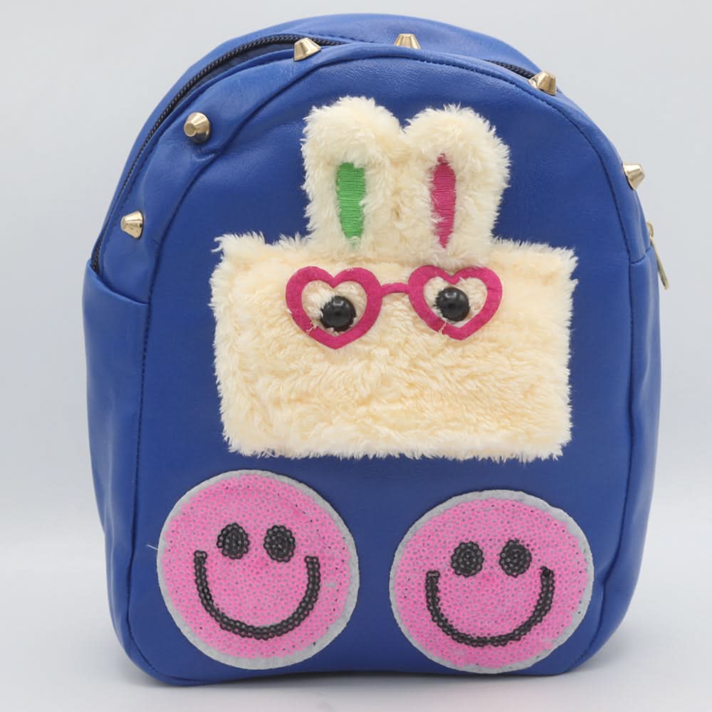 Girls Backpack 7572-C - Blue, Kids, School And Laptop Bags, Chase Value, Chase Value