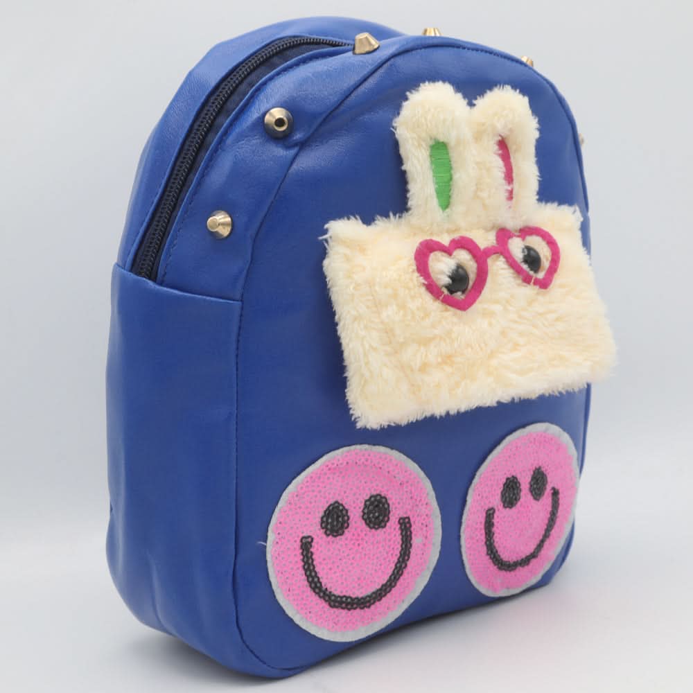 Girls Backpack 7572-C - Blue, Kids, School And Laptop Bags, Chase Value, Chase Value