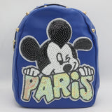 Girls Backpack 7572B - Blue, Kids, School And Laptop Bags, Chase Value, Chase Value