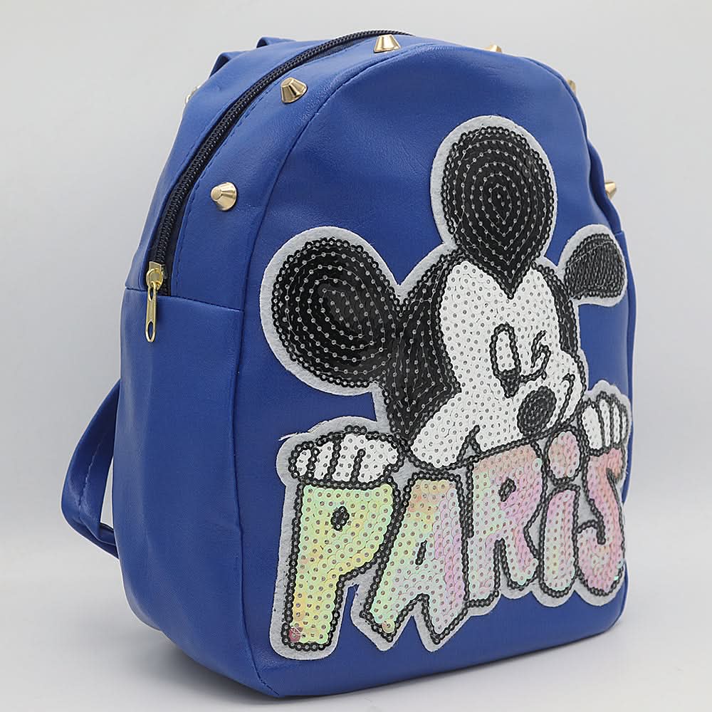 Girls Backpack 7572B - Blue, Kids, School And Laptop Bags, Chase Value, Chase Value