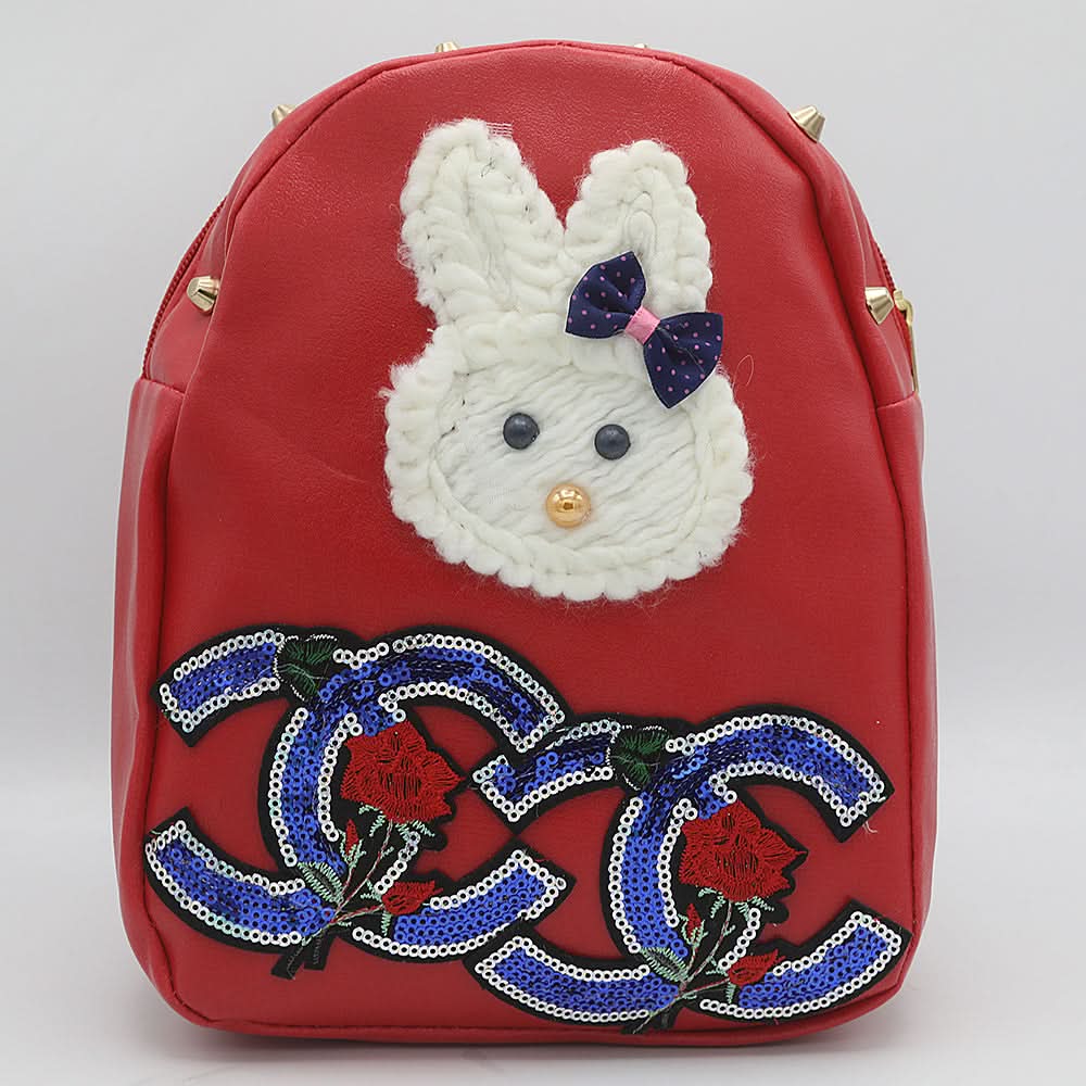 Girls Backpack 7572D - Red, Kids, School And Laptop Bags, Chase Value, Chase Value