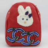Girls Backpack 7572D - Red, Kids, School And Laptop Bags, Chase Value, Chase Value