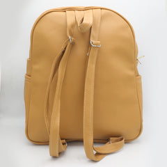 Girls Backpack ZH-230 - Camel, Kids, School And Laptop Bags, Chase Value, Chase Value