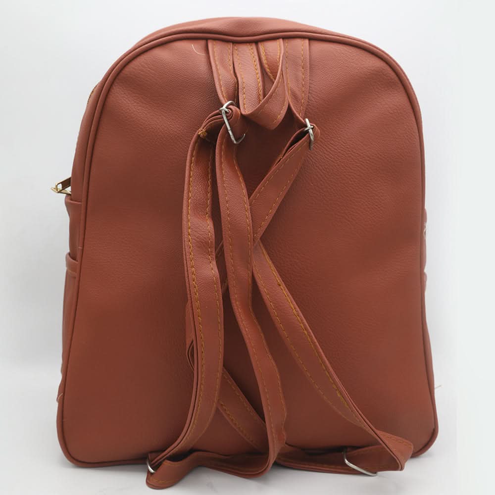 Girls Bagpack ZH 230 - Dark Brown, Kids, Kids Bags, Chase Value, Chase Value