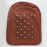 Girls Backpack ZH-234 - Rust, Kids, School And Laptop Bags, Chase Value, Chase Value