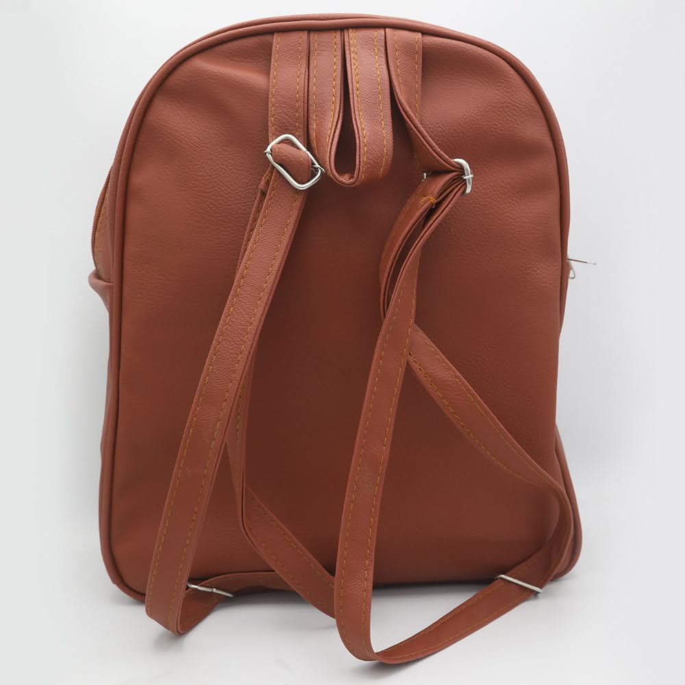 Girls Backpack ZH-234 - Rust, Kids, School And Laptop Bags, Chase Value, Chase Value