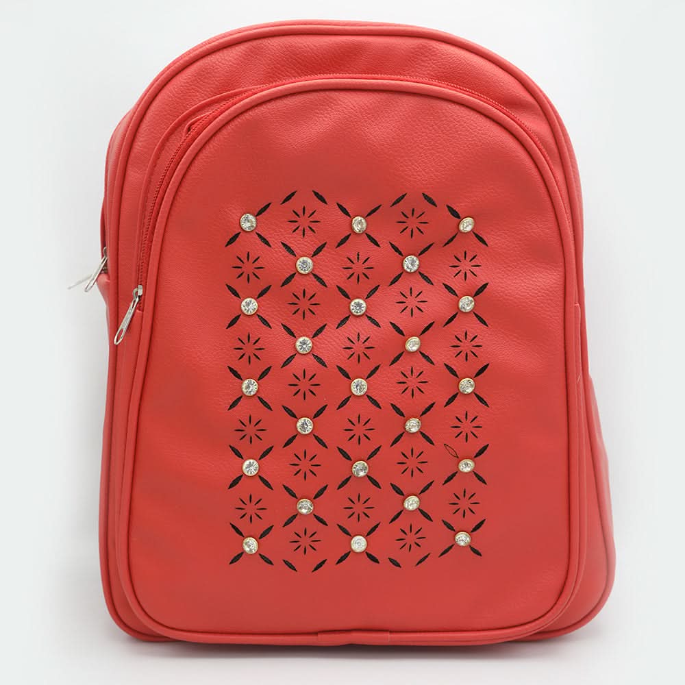 Girls Bagpack ZH-234 - Red, Kids, Kids Bags, Chase Value, Chase Value