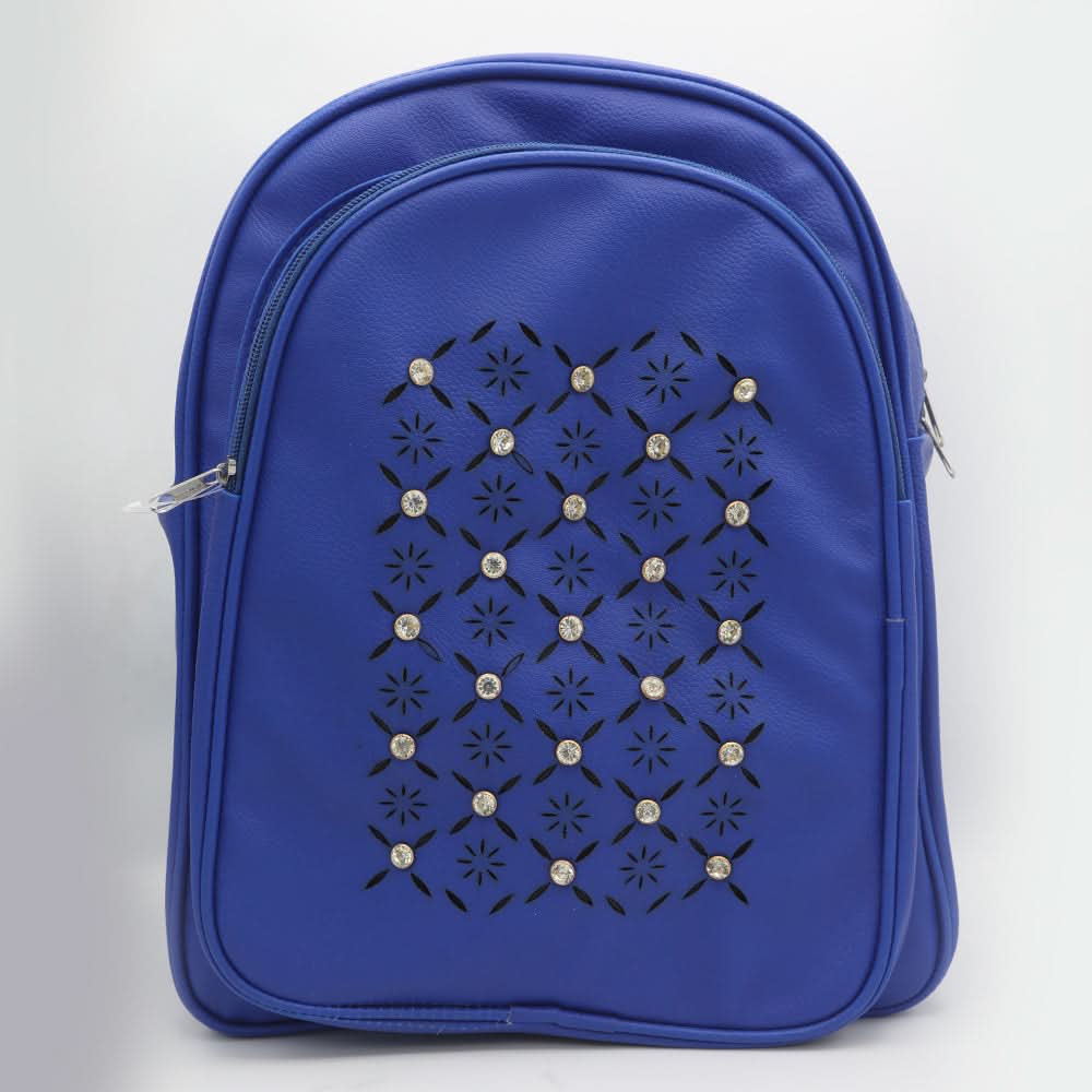 Girls Backpack ZH-234 - Blue, Kids, School And Laptop Bags, Chase Value, Chase Value