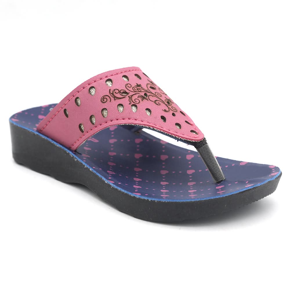 Girls Slipper 1051-104 7-10 - Pink, Kids, Girls Slippers, Chase Value, Chase Value