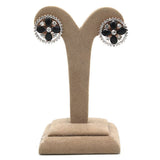 Women's Zarcon Ear Tops - Black, Women, Earrings & Tops, Chase Value, Chase Value
