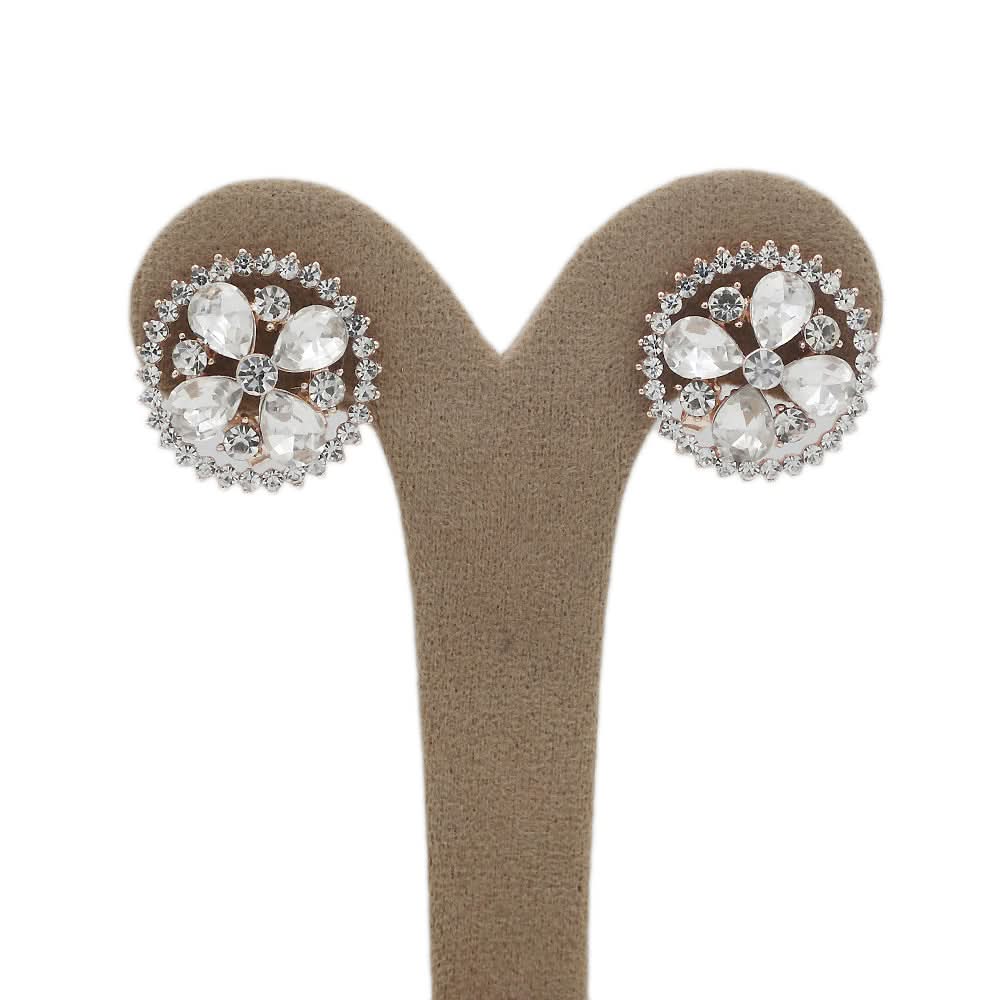 Women's Zarcon Ear Tops - Golden, Women, Earrings & Tops, Chase Value, Chase Value