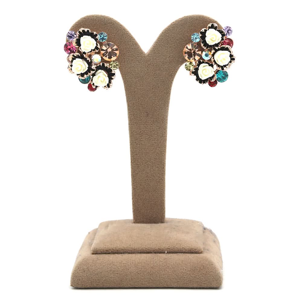 Women's Zarcon Ear Tops - Multi, Women, Earrings & Tops, Chase Value, Chase Value