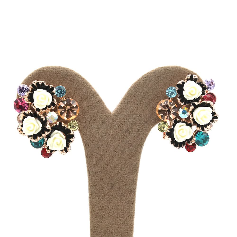 Women's Zarcon Ear Tops - Multi, Women, Earrings & Tops, Chase Value, Chase Value
