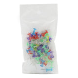 Push Pin (50 Pcs) Hpp-0047 - Multi, Kids, Pencil Boxes And Stationery Sets, Chase Value, Chase Value