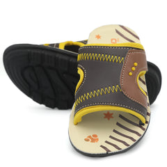 Boys Slippers Ch 1033 11-1 - Mustard, Kids, Boys Slippers, Chase Value, Chase Value
