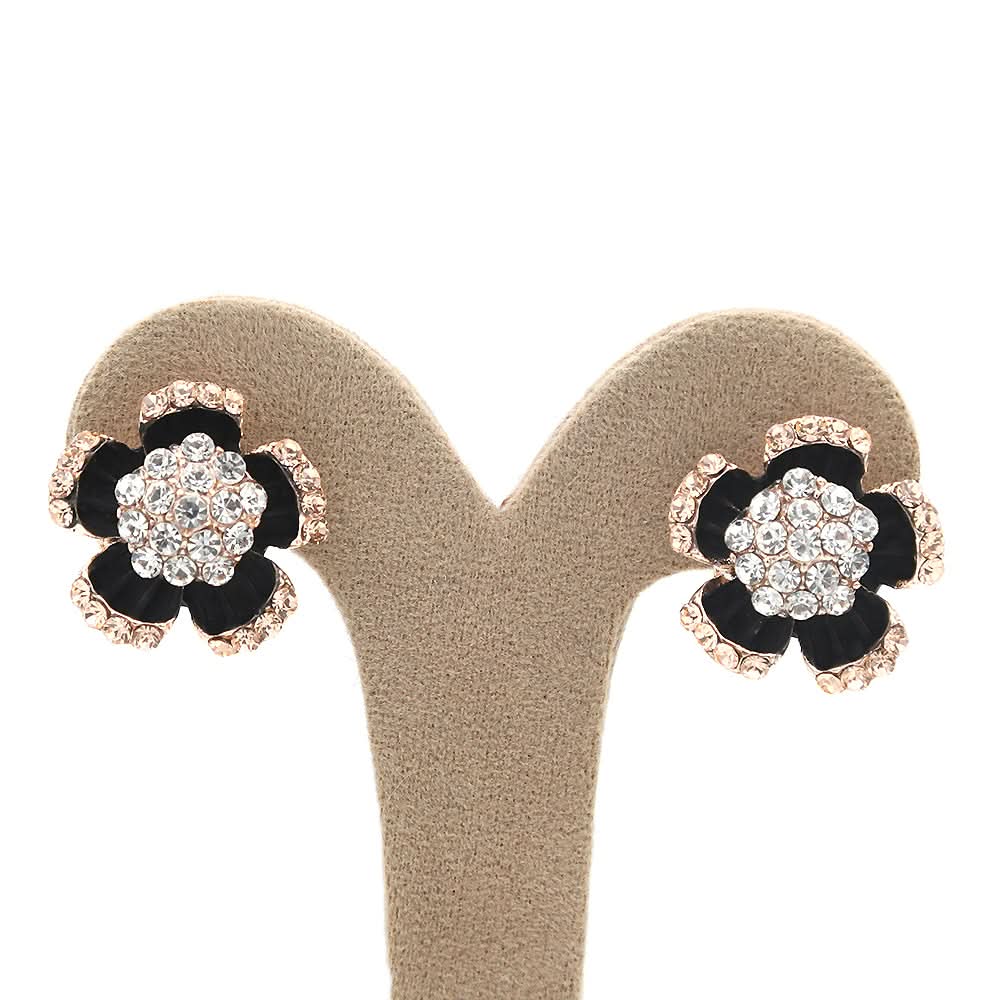 Women's Zarcon Ear Tops - Black, Women, Earrings & Tops, Chase Value, Chase Value
