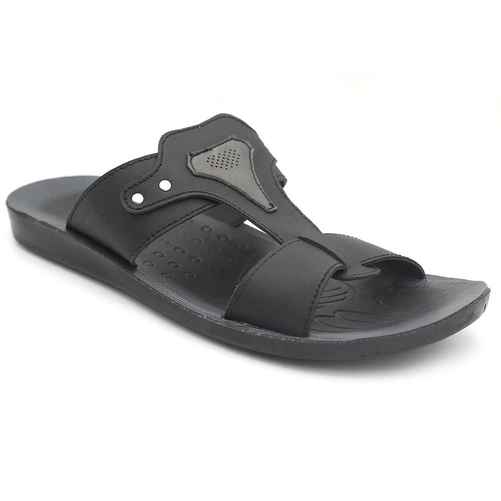 Men's Slipper X5012 6-10 - Black, Men, Slippers, Chase Value, Chase Value