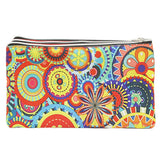 Pencil Pouch Three Zipper - Red, Kids, Pencil Boxes And Stationery Sets, Chase Value, Chase Value