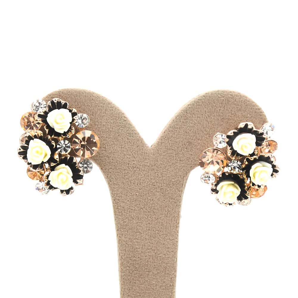 Women's Zarcon Ear Tops - Peach, Women, Earrings & Tops, Chase Value, Chase Value