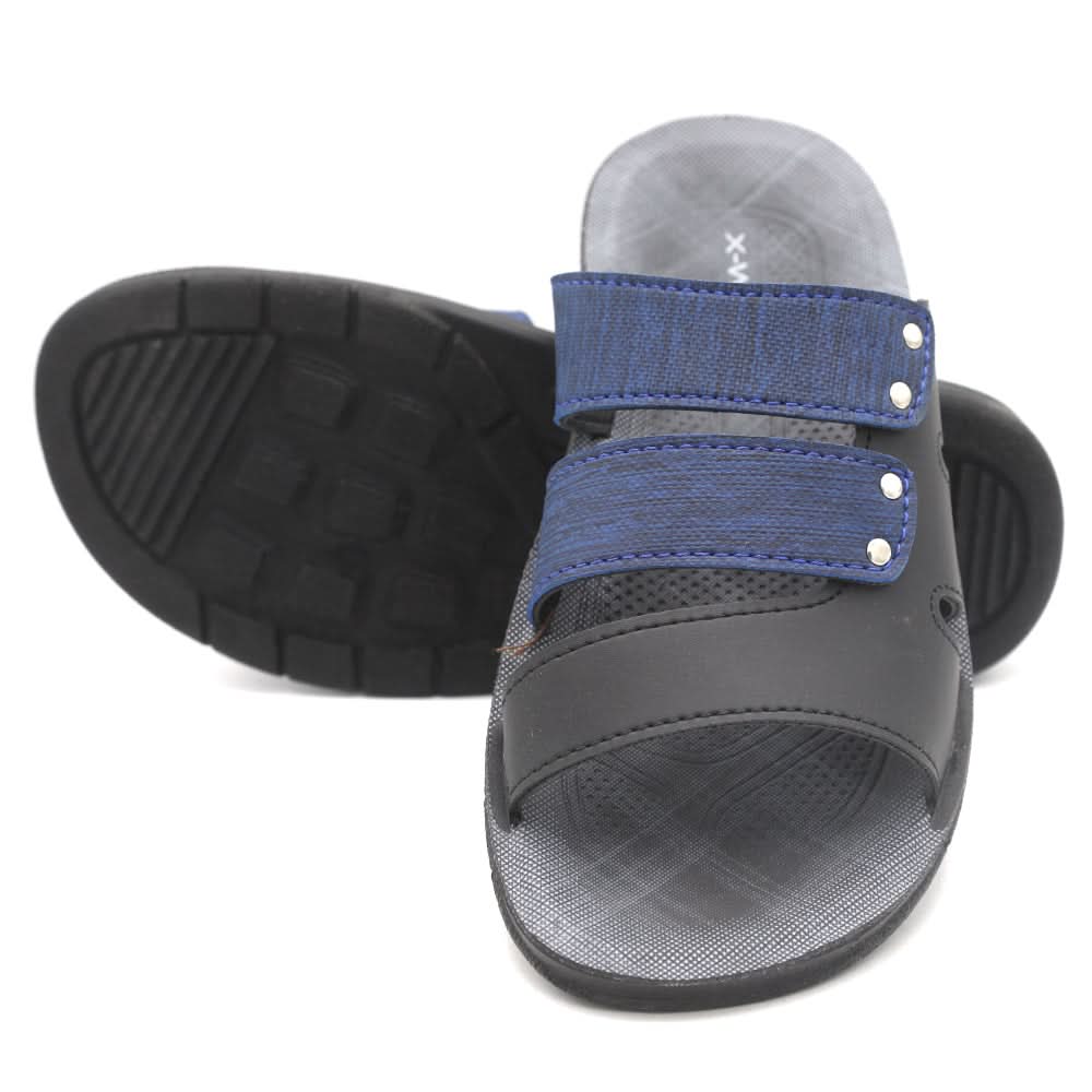 Men's Slipper X5013 6-10 - Black, Men, Slippers, Chase Value, Chase Value