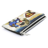 Pencil Pouch Two Zipper - Black, Kids, Pencil Boxes And Stationery Sets, Chase Value, Chase Value