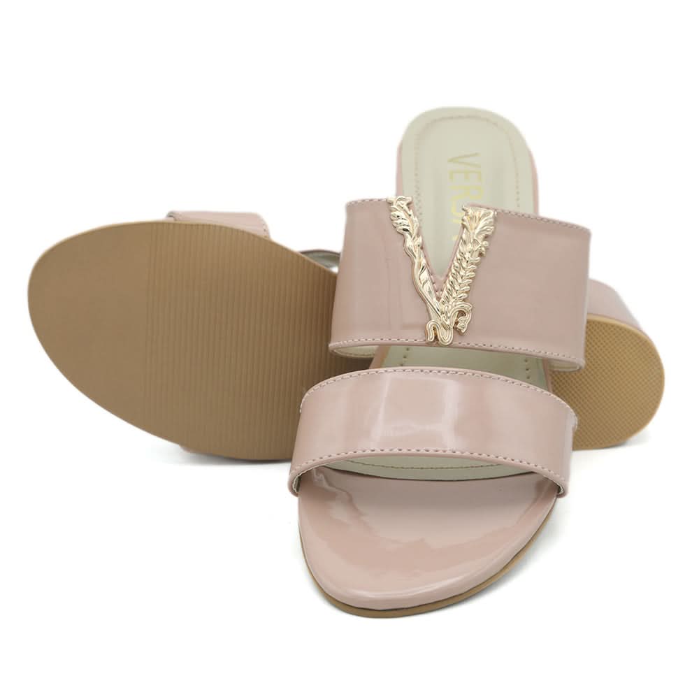Women's Heel Slippers Js611 - Peach, Women, Slippers, Chase Value, Chase Value