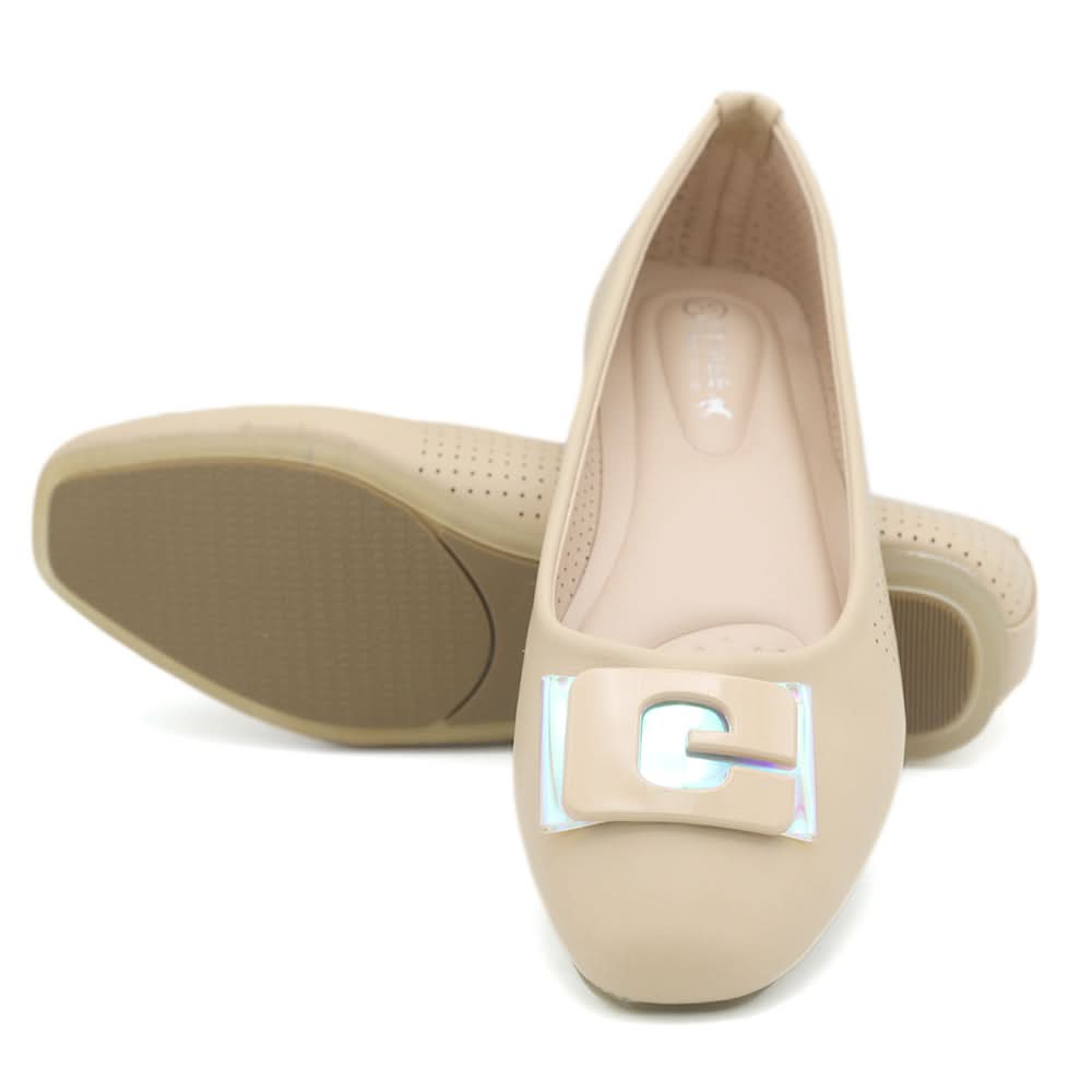 Girls Pumps Miw-11 - Beige, Kids, Pump, Chase Value, Chase Value