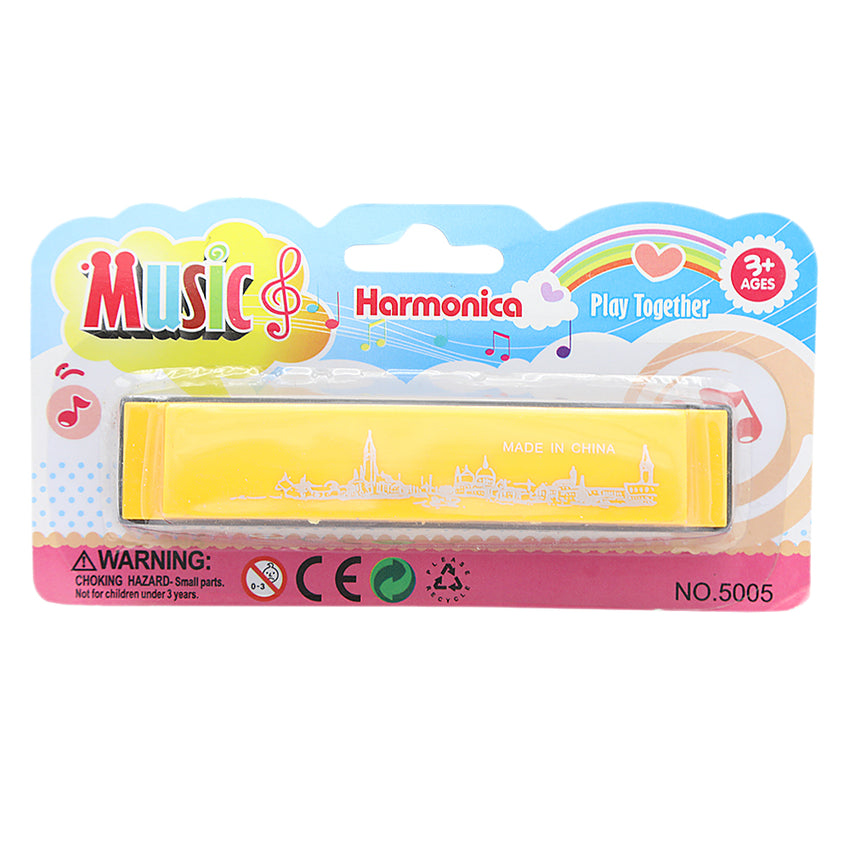 Harmonica Mouth Organ - Yellow, Kids, Musical Toys, Chase Value, Chase Value