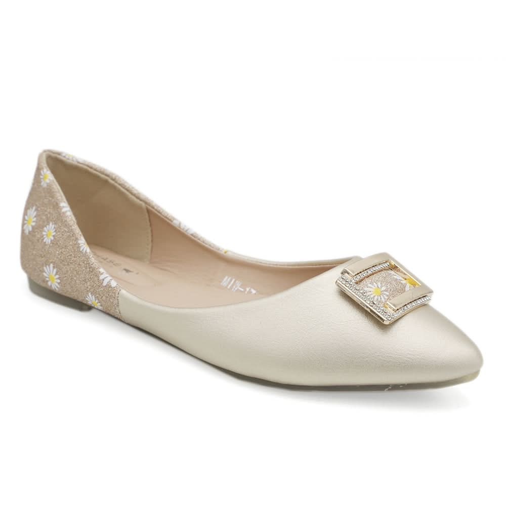 Girls Pumps Siw-17 - Golden, Kids, Pump, Chase Value, Chase Value