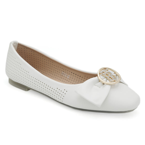 Girls Pumps Siw-5 - White, Kids, Pump, Chase Value, Chase Value