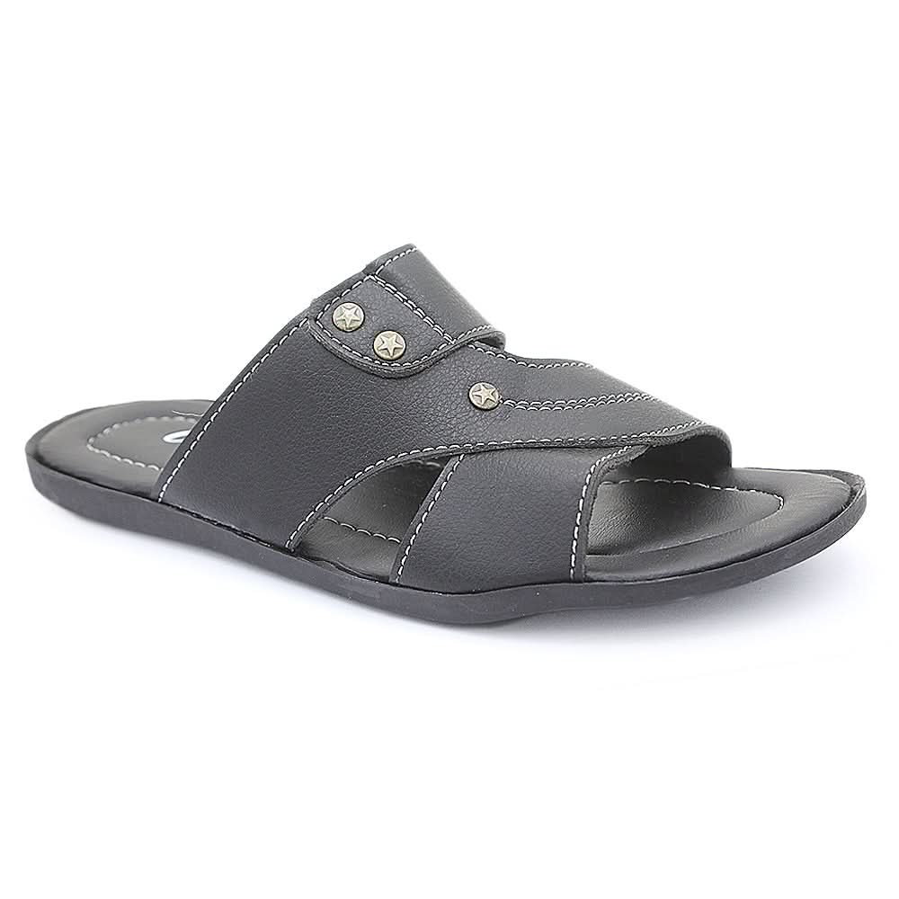 Men's Slipper - Black, Men, Slippers, Chase Value, Chase Value