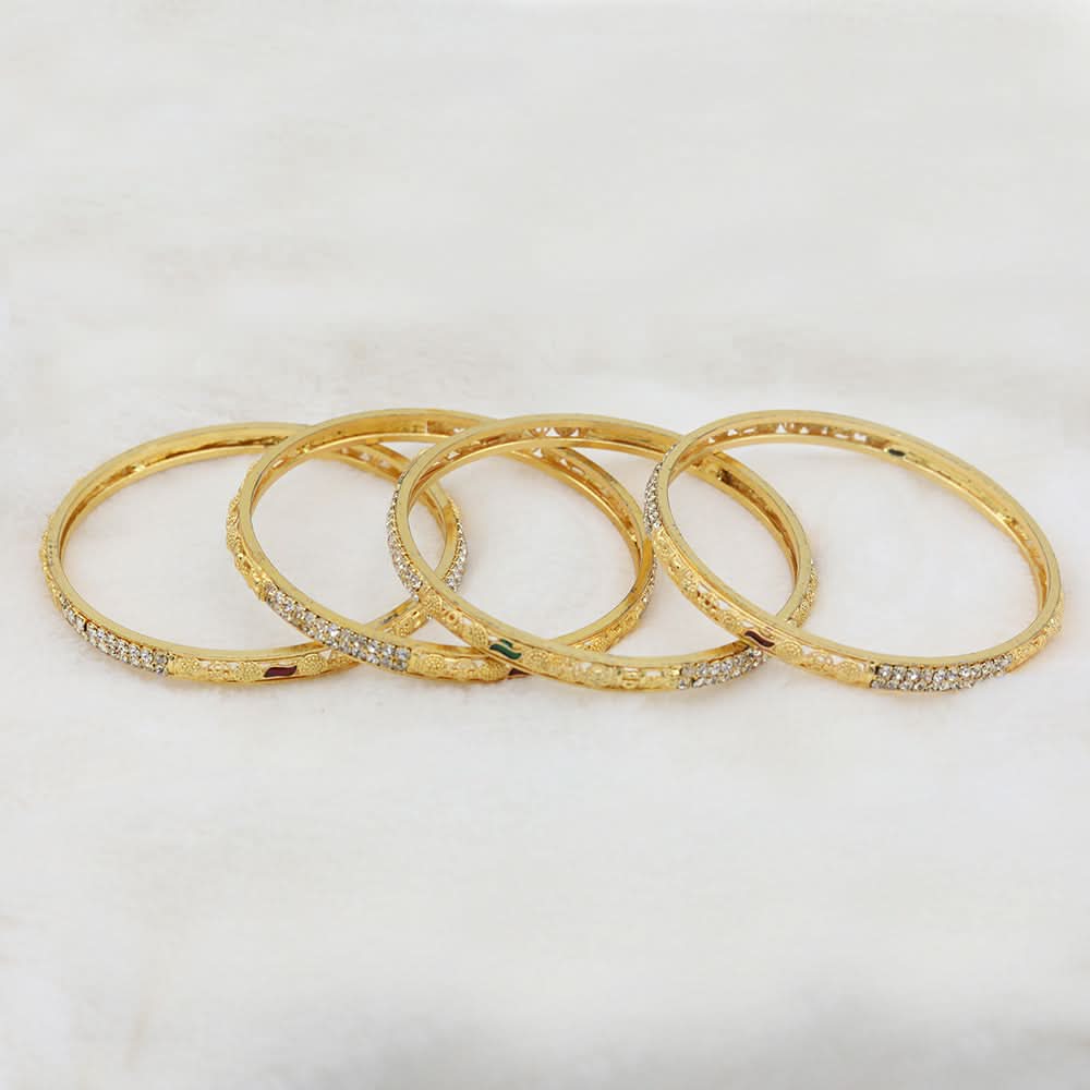 Women's Bangles - Golden, Jewellery, Chase Value, Chase Value
