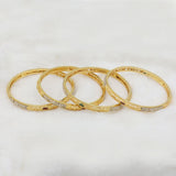 Women's Bangles - Golden, Jewellery, Chase Value, Chase Value