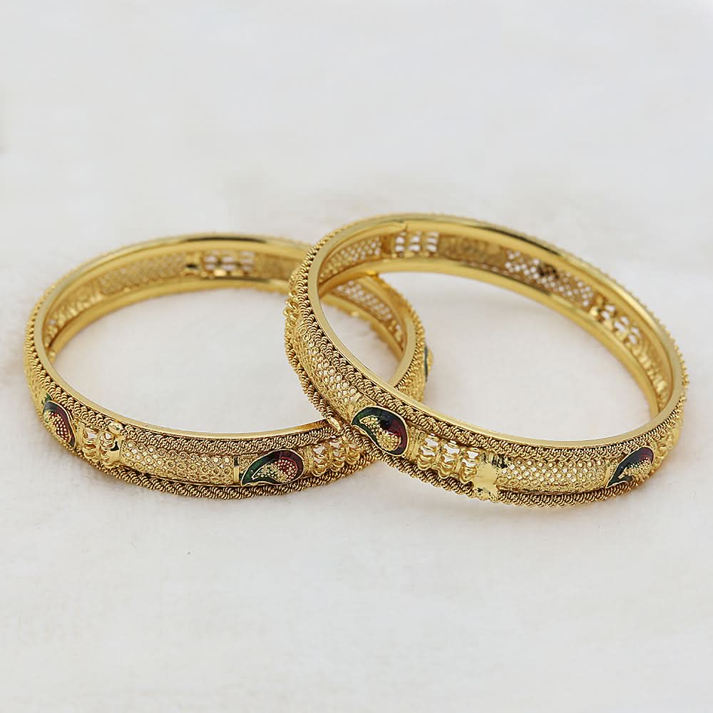 Women's Bangles - Golden, Jewellery, Chase Value, Chase Value