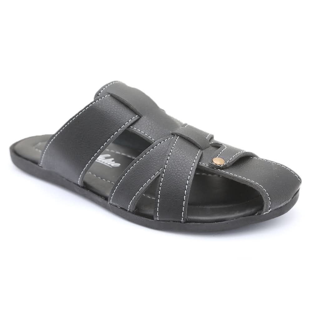 Men's Slipper - Black, Men, Slippers, Chase Value, Chase Value