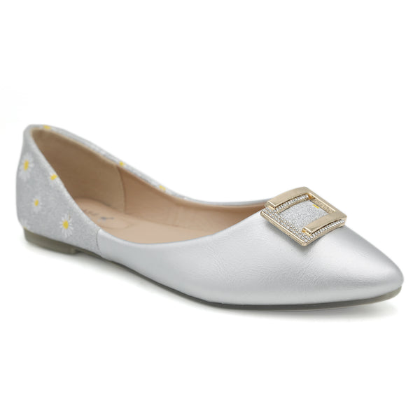 Girls Pumps Siw-17 - Silver, Kids, Pump, Chase Value, Chase Value