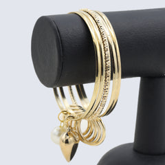 Women's Bangles - Golden, Jewellery, Chase Value, Chase Value